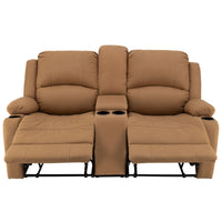 RV Wall Hugger Sofa 65" Manual Reclining Theater Seats