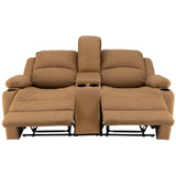 RV Wall Hugger Sofa 65" Manual Reclining Theater Seats