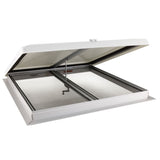 RV Escape Hatch / Exit Vent with 2" White Metal Garnish 26" X 26"