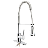 RV Kitchen Faucet Pull Down Gooseneck | Chrome