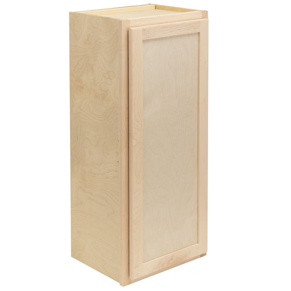 Camper Comfort (Ready-to-Assemble) Raw Maple 18"Wx30"Hx12"D Wall Cabinet