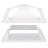 RV 14" x 14" Skylight Outer Dome White