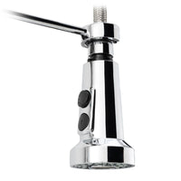 RV Kitchen Faucet Pull Down Gooseneck | Chrome