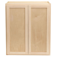 RV Wall Cabinet | 27"Wx30"Hx12"D Raw Maple