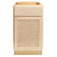 Camper Comfort (Ready-to-Assemble) Raw Maple 18"Wx34.5"Hx24"D Base Cabinet