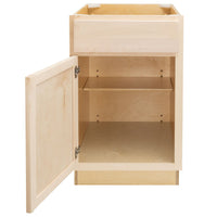 Camper Comfort (Ready-to-Assemble) Raw Maple 24"Wx34.5"Hx24"D Base Cabinet