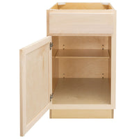 Camper Comfort (Ready-to-Assemble) Raw Maple 21"Wx34.5"Hx24"D Base Cabinet