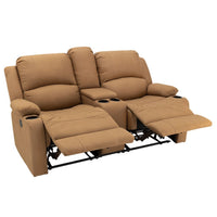 RV Wall Hugger Sofa 65" Manual Reclining Theater Seats