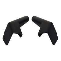 RV Rain Gutter Extensions - Black 2 pack