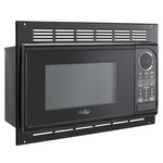 RV Microwave Black .9 CF Includes Trim Kit