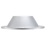 RV Round Table Base Plastic Exposed | Black | Chrome