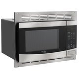 RV Microwave Black Stainless Steel  1.0 CF Includes Trim Kit