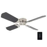 RV Ceiling Fan 36" Black Brush Nickle 12 Volt