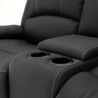 RV Wall Hugger Sofa 67" Manual Reclining Theater Seats