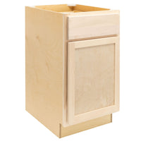 Camper Comfort (Ready-to-Assemble) Raw Maple 15"Wx34.5"Hx24"D Base Cabinet