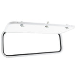 RV Baggage Door Round White 36" X 12"