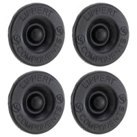 EZ-Lube RV Axle Rubber Grease Cap Plugs 4-Pack