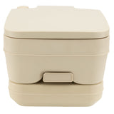 RV Portable Toilet 2 ½ Gallon | Tan