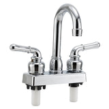 RV Faucet | Handle Bar Style with Tea Pot Handles | Chrome