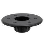 RV Pedestal Table Base Flush Mount Black