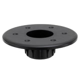 RV Pedestal Table Base Flush Mount Black