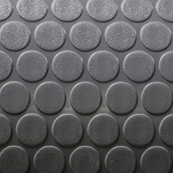 8' 6" wide Coin Pattern RV Flooring Grey