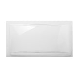 ToughGrade RV/Camper Dome Skylights - Acrylic Replacement Skylights (Outer Bubble - Clear, 14"x30")