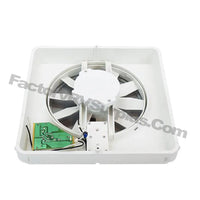 Heng's 90046-cr Vortex White 3-Speed Replacement Fan Kit with 9 inch Blade