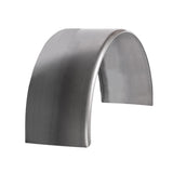 ToughGrade Round Steel Trailer Fenders | Smooth Fender 9"W X 32"L X 13"H | Car Haulers | Landscape Trailers | Utility Trailers