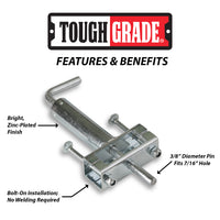 ToughGrade Quick Release Fifth Wheel Landing Gear Pull Pins | Zinc Plated | 3/8" Pin