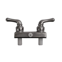 Toughgrade 4" Shower Diverter With Teapot Handles - Brushed Satin Nickel