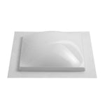 ToughGrade RV/Camper Dome Skylights - Acrylic Replacement Skylights | 14x14 Outer Dome White