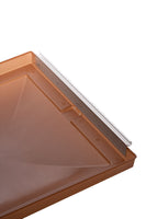 RV 14" X 14" Elixir Universal Replacement Vent Lid - Amber