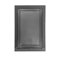 ToughGrade RV/Camper Dome Skylights - Acrylic Replacement Skylights (Outer Dome - Smoke, 14"x22")