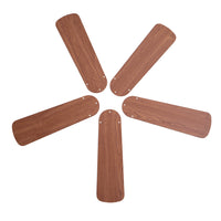 Replacement Fan Blades 16 ½" Oak/Walnut | Five Pack