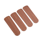 Replacement Fan Blades 16 ½" Oak/Walnut | Four Pack