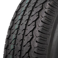 Gran Stellar Tire - ST225/75R15 | MOD / WHITE | 6x5.5 | Trailer Tire Mounted | RV Tire | Camper Tire