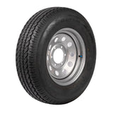 Gran Stellar Tire - ST225/75R15 | MOD / GREY | 6x5.5 | Trailer Tire Mounted | RV Tire | Camper Tire