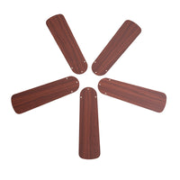 42-Inch Oak/Walnut Replacement Fan Blades, Five-Pack