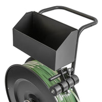 Strapping Cart  & Dispenser for Banding Coils with 16" x 8" Core Size