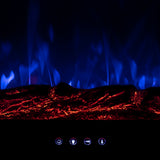 Camper Comfort RV 30" Log Design Flush Mount Fireplace | Electric Fireplace | Fireplace Heater