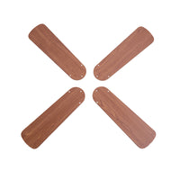 Replacement Fan Blades 16 ½" Oak/Walnut | Four Pack