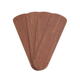 42-Inch Oak/Walnut Replacement Fan Blades, Four-Pack