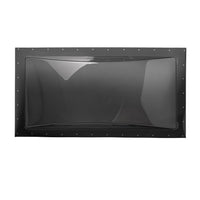 ToughGrade RV/Camper Dome Skylights - Acrylic Replacement Skylights (Outer Bubble - Smoke, 14"x30")