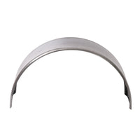 ToughGrade Round Steel Trailer Fenders | Smooth Fender 10"W X 32"L X 13"H | Car Haulers | Landscape Trailers | Utility Trailers