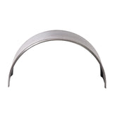 ToughGrade Round Steel Trailer Fenders | Smooth Fender 9"W X 32"L X 15"H | Car Haulers | Landscape Trailers | Utility Trailers