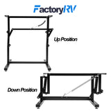 ToughGrade "Snap 2" Folding Table Mechanism Legs/Bed Base | RV Table Base | Folding Table Base